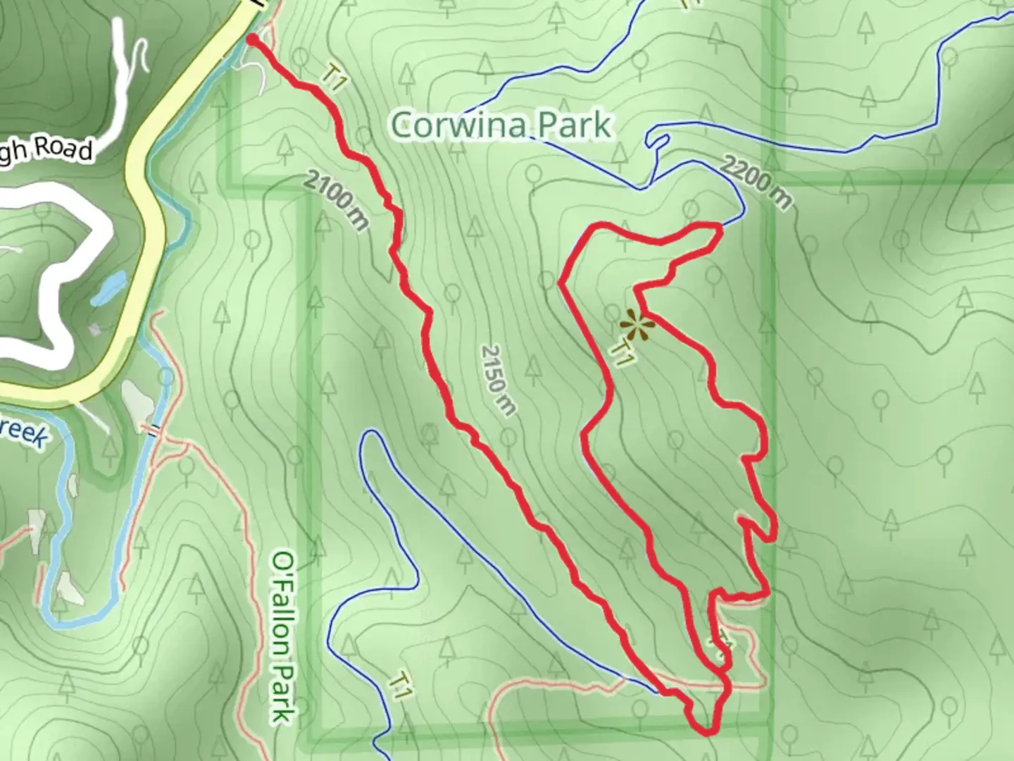 An image depicting the trail Panorama Point Loop and its surrounding area.