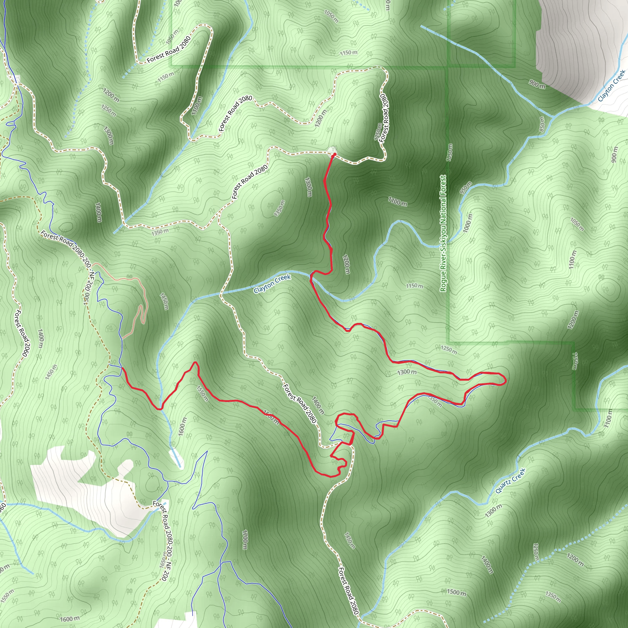 Eastview Trail mobile static map
