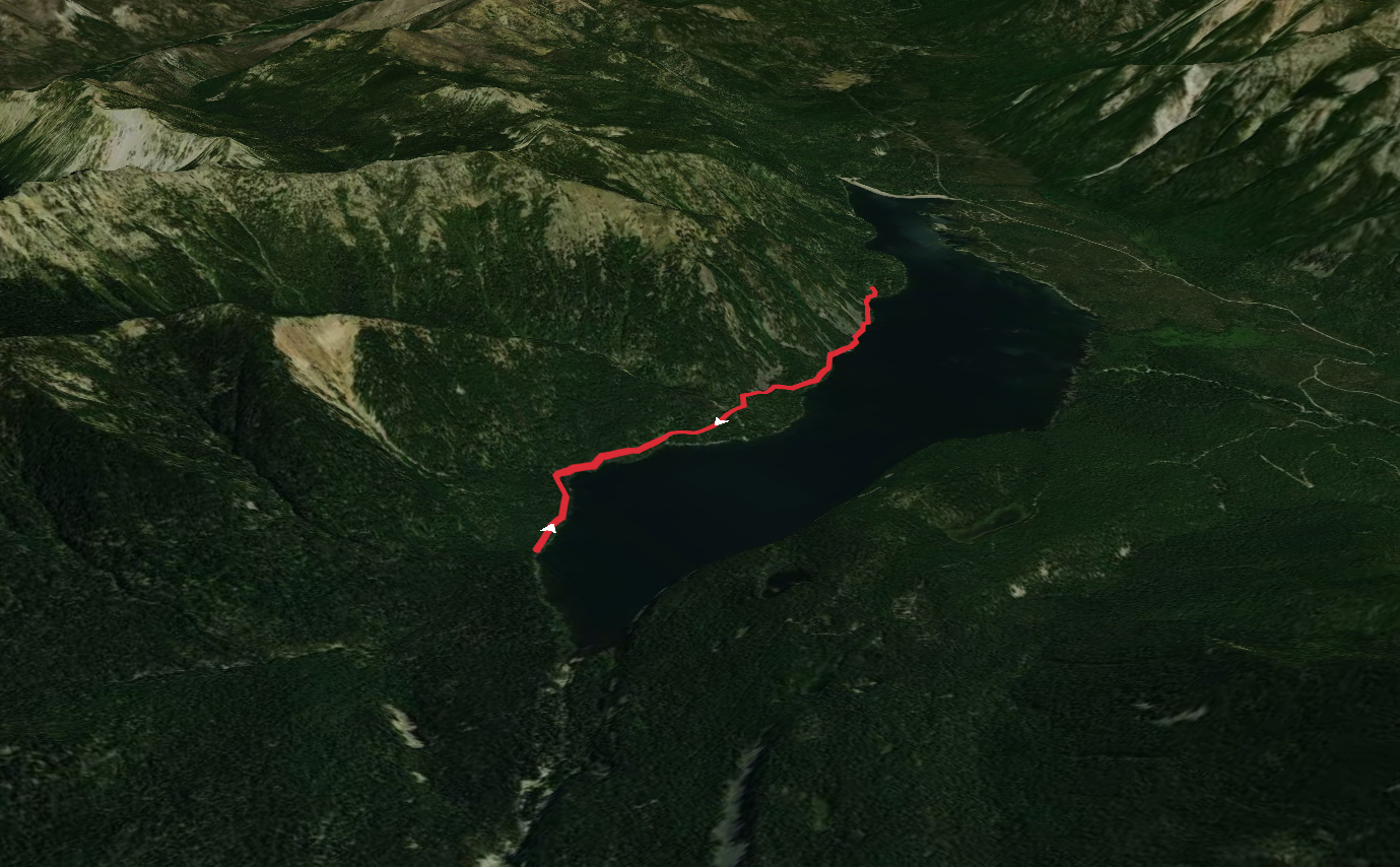 Bumping Lake North Shore Trail