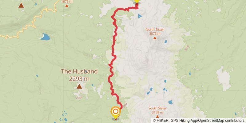 Ultra Pedestrian North Loop stage 142 Map