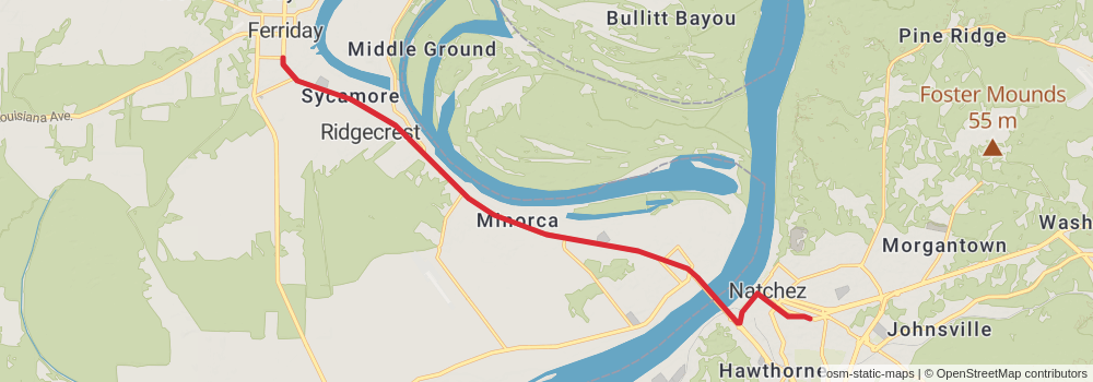 American Perimeter Trail - The South Primary stage 17 Map