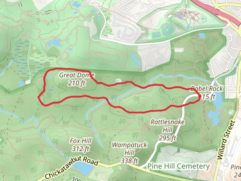 Sawcute Notch Path and Little Dome Loop Trail