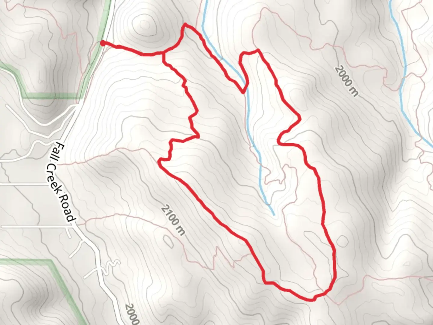 An image depicting the trail Munger Mountain - Tuscany Loop Trail and its surrounding area.