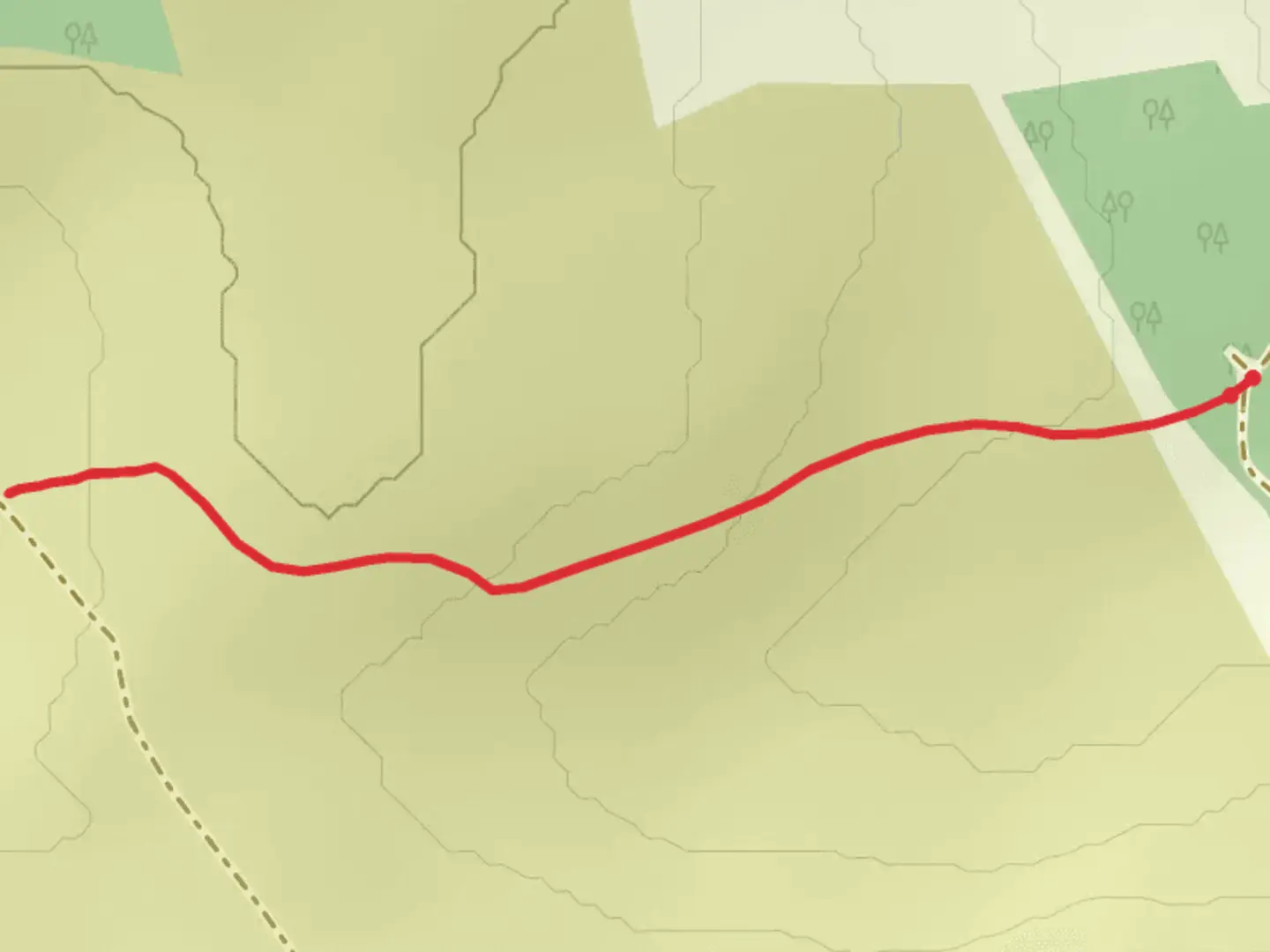 An image depicting the trail Slieve Aughty Trails - Old Curragh Road and its surrounding area.