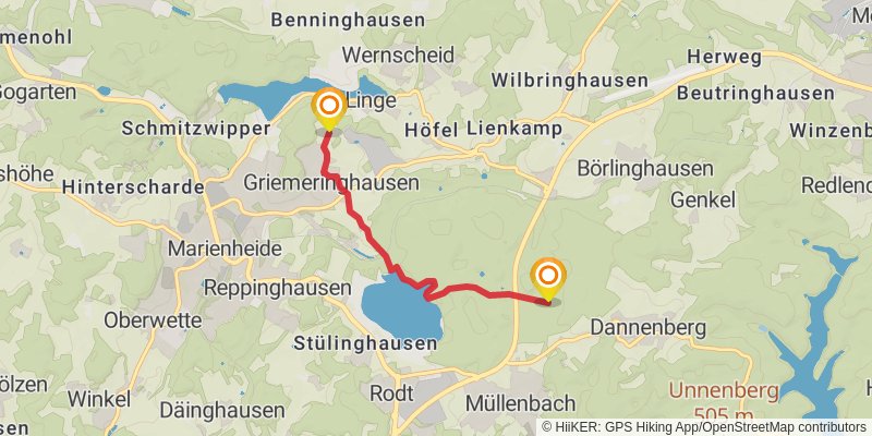 Bergischer Panoramasteig alt 3 Map
