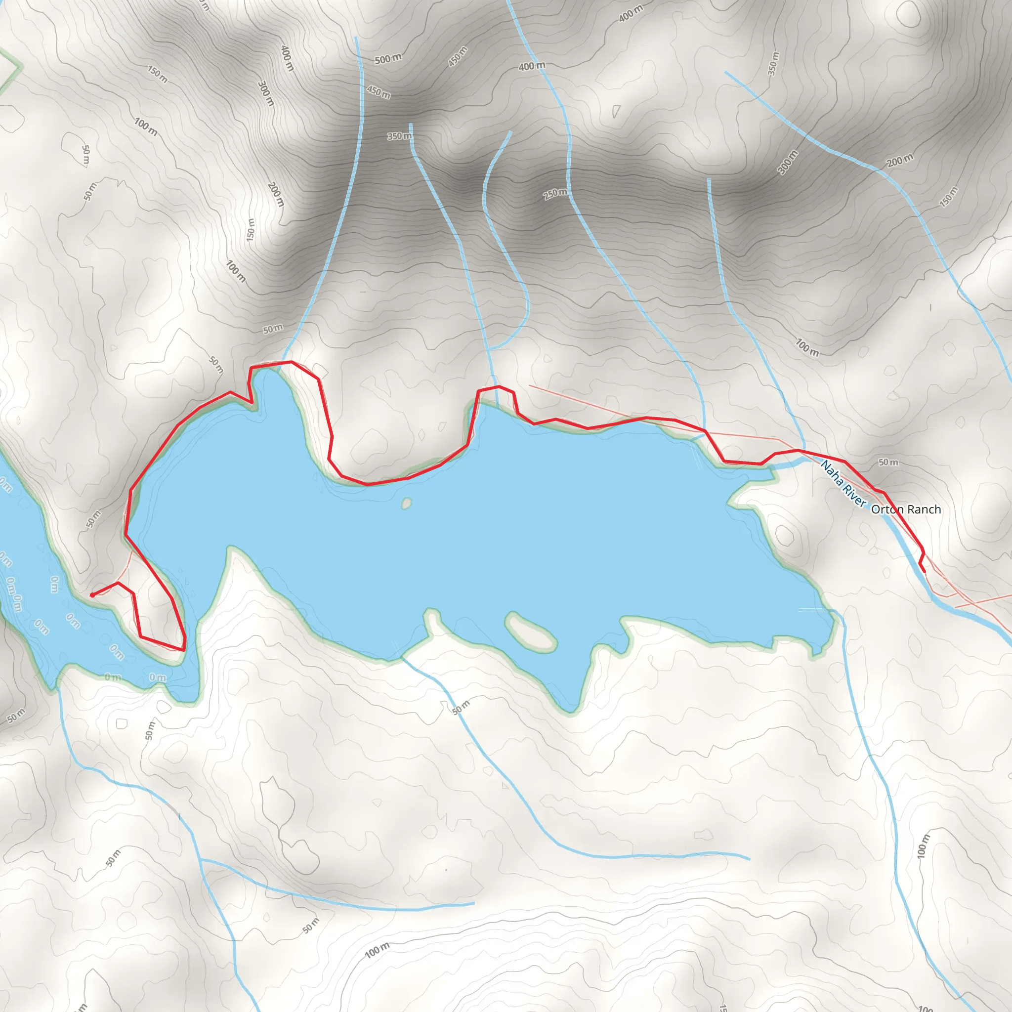 Naha River Trail mobile static map