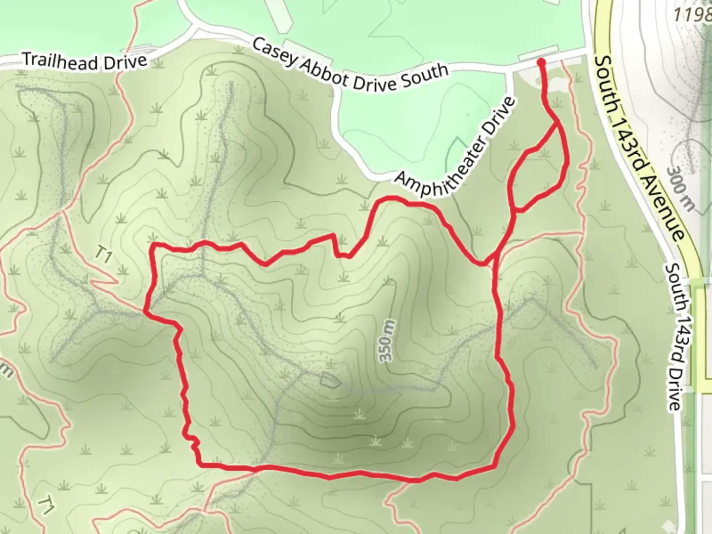 An image depicting the trail Estrella Mountain Regional Park - Baseline Loop Trail and its surrounding area.