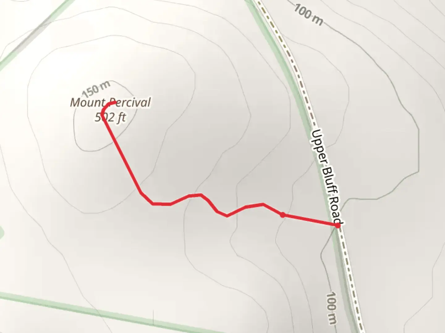 An image depicting the trail Mount Percival Trail and its surrounding area.