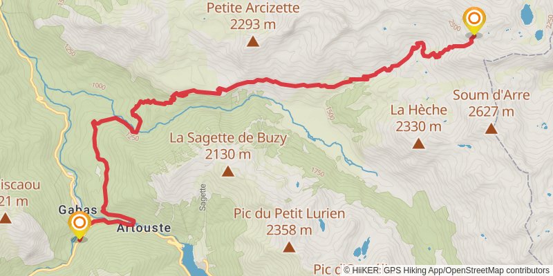 HexaTrek stage 19 Map