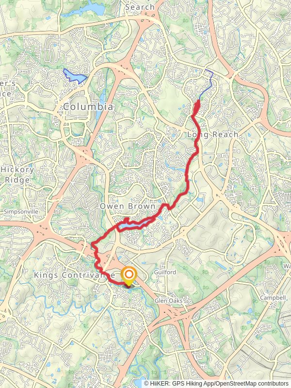 Patuxent Branch Trail and Lake Elkhorn Trail