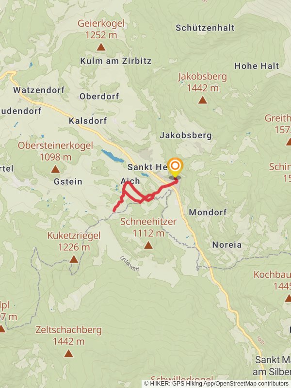 Hans in Luck Trail mobile static map