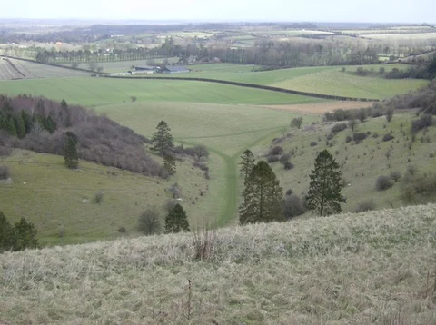 An image depicting the trail Staffordshire Way and its surrounding area.
