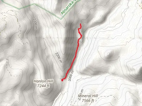 North Fork Bear Creek and Main Bear Creek Trail