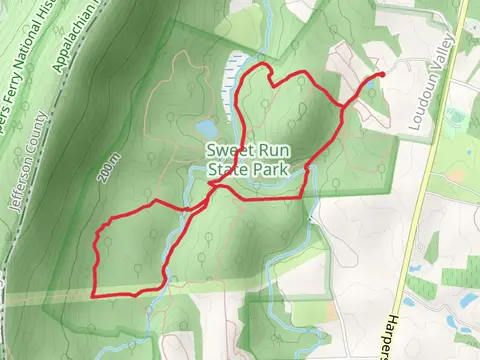 Piney Run Spur, Wood Thrush and Old Bridge Loop Trail