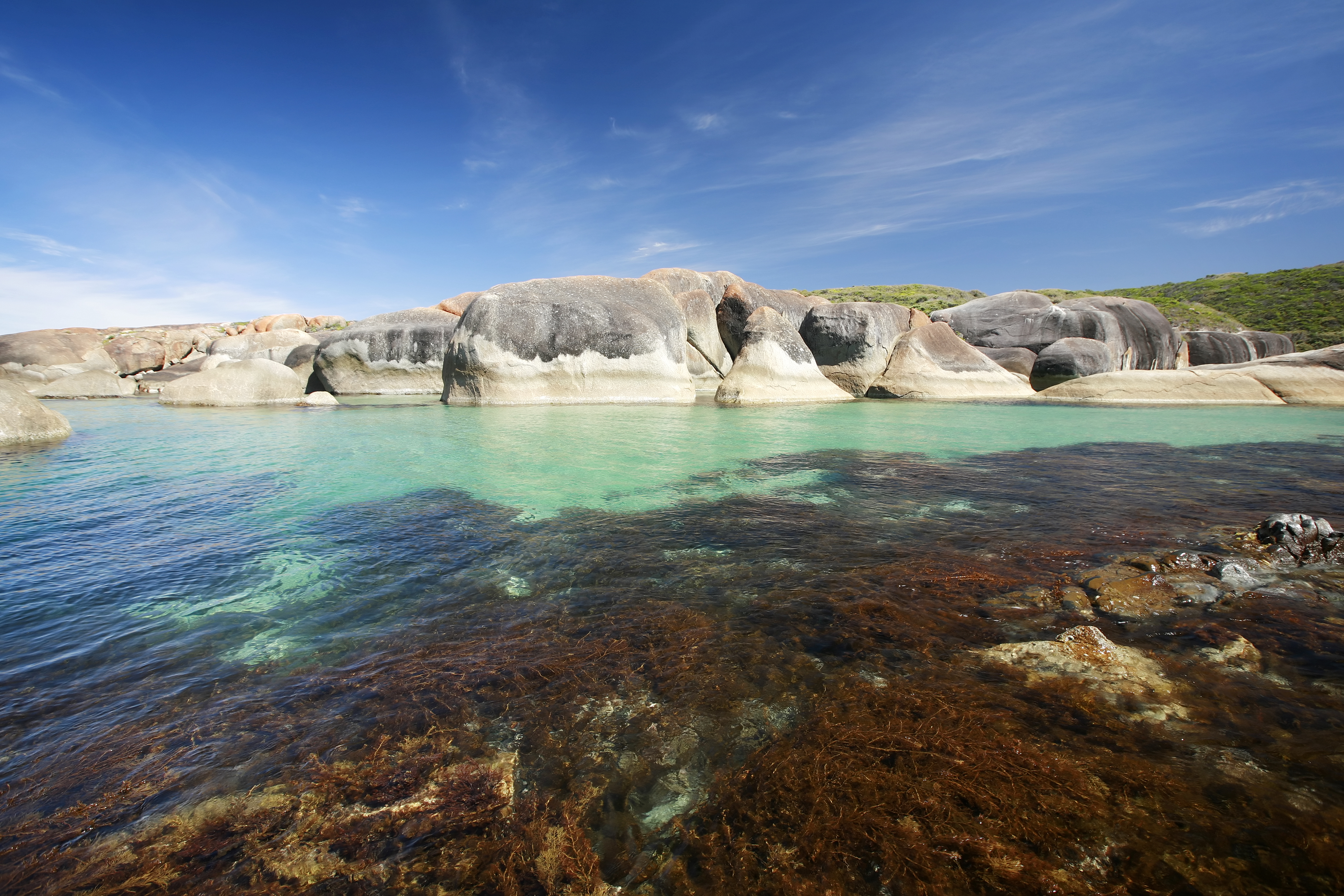 An image depicting the trail William Bay National Park and its surrounding area.