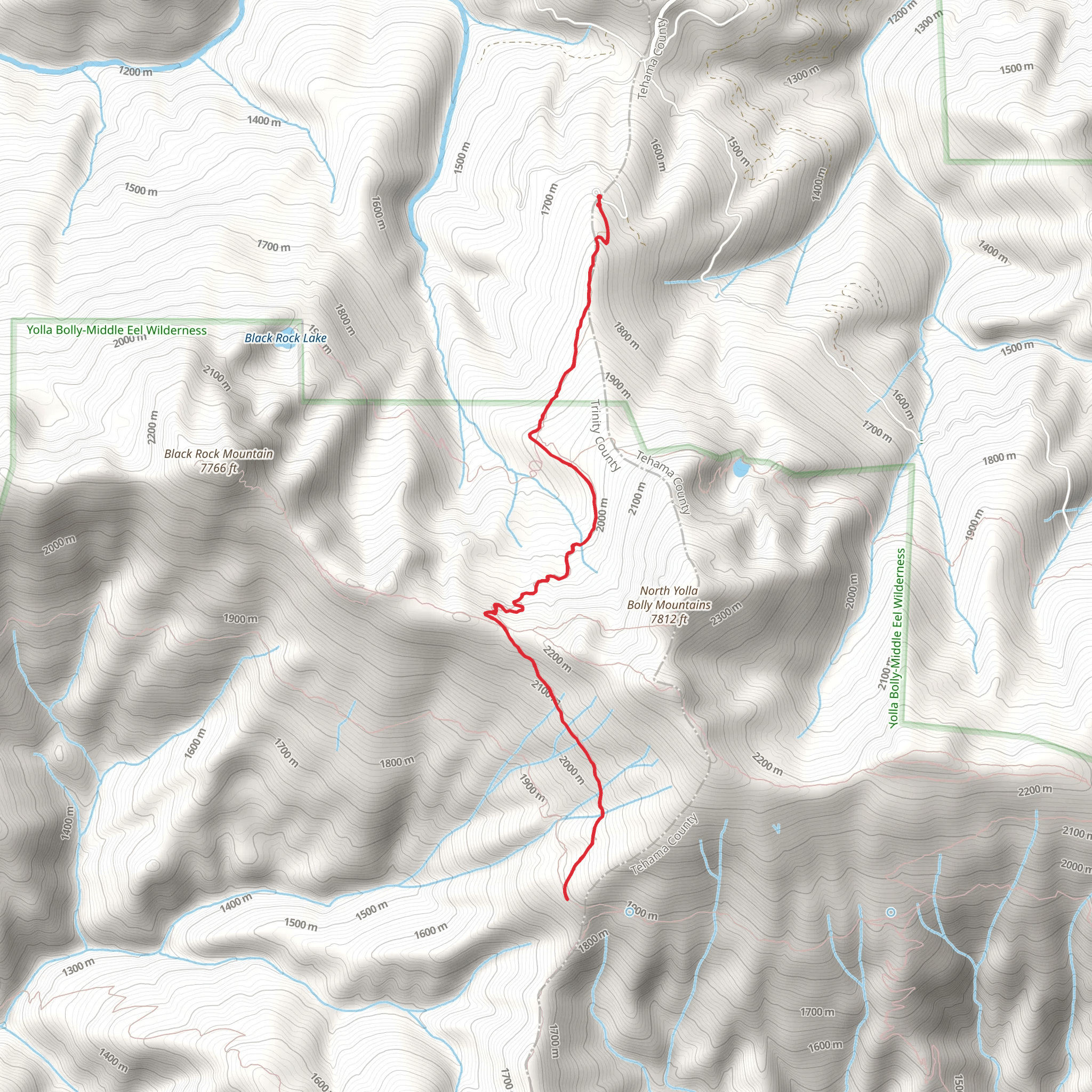 Pettyjohn Trail mobile static map