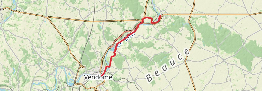 GR 655 Via Turonensis stage 32 Map