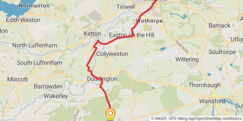 Jurassic Way stage 7 Map