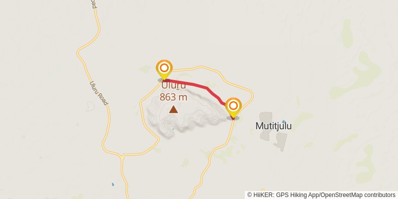 Uluru Base Walk alt 1 Map
