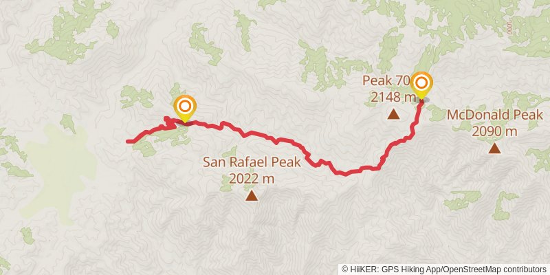 Little Mutau Trail stage 2 Map