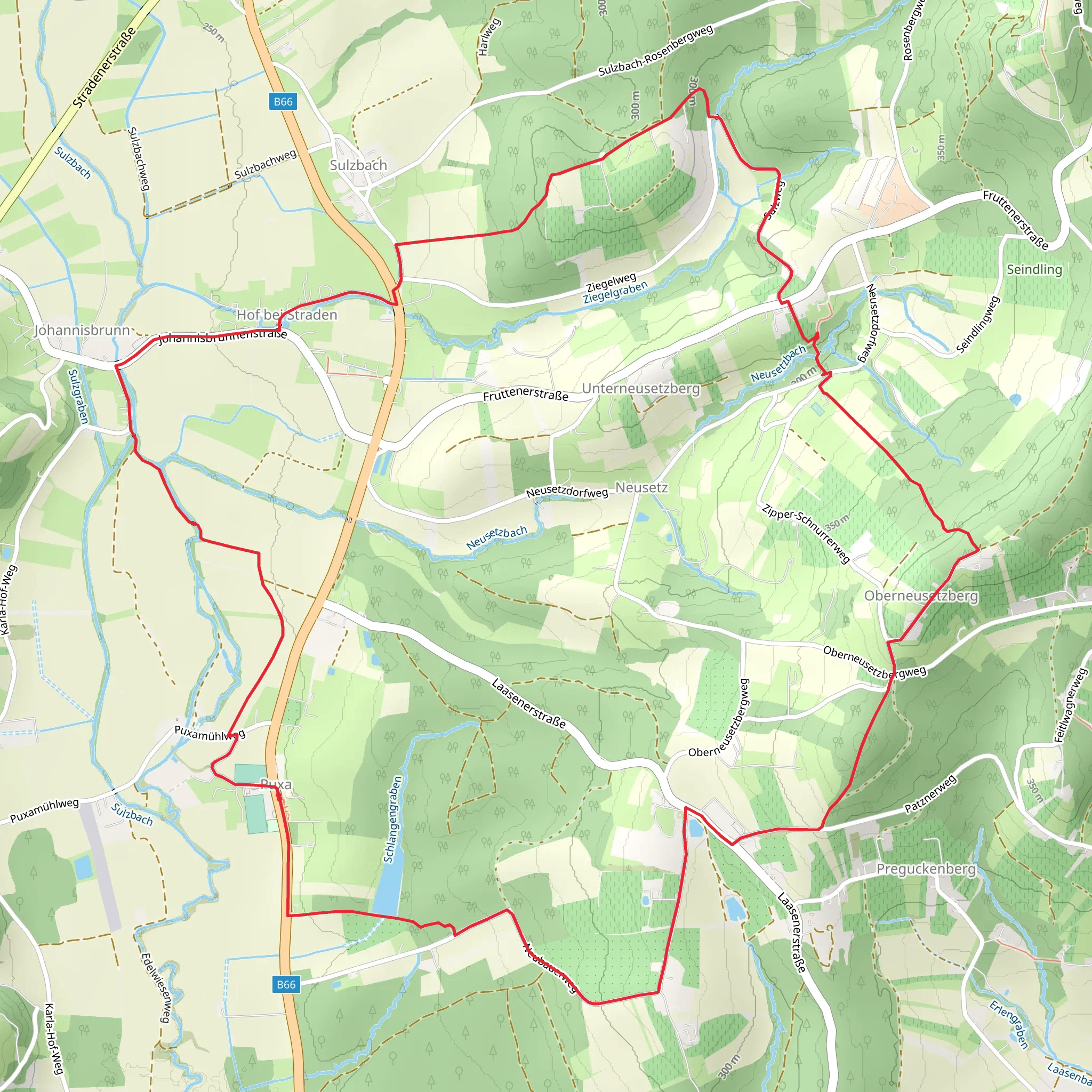 Kulinarikweg mobile static map