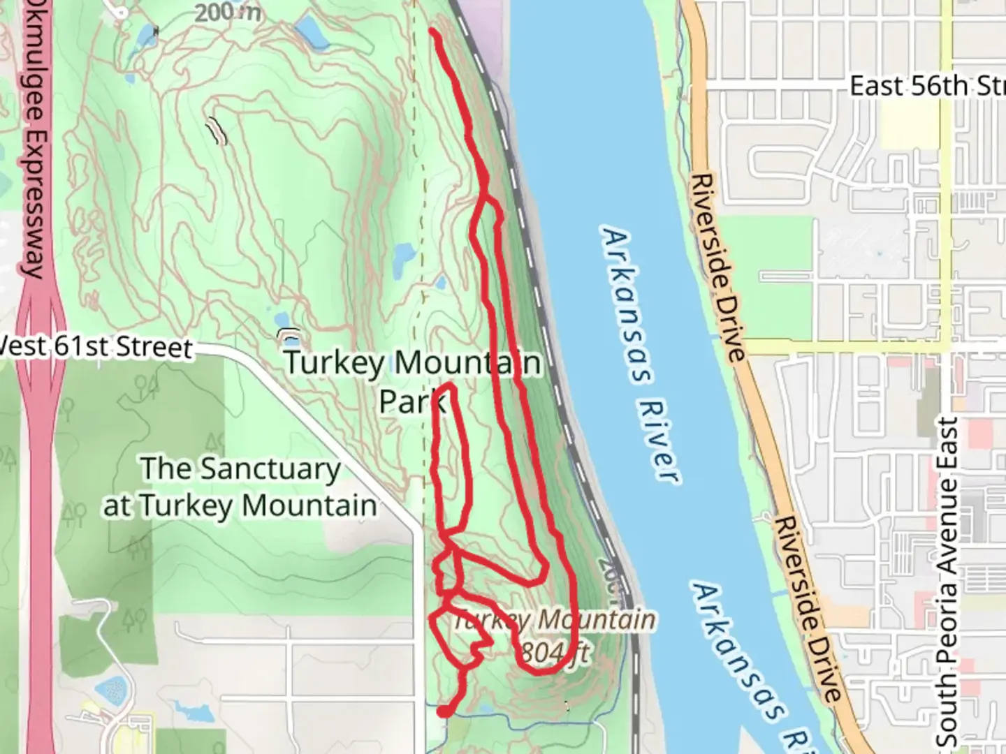 An image depicting the trail Yellow and Blue Loop Trail and its surrounding area.