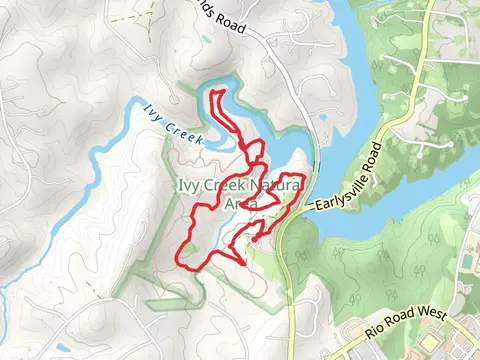 Red Trail, Brown Trail and Peninsula Trail Loop