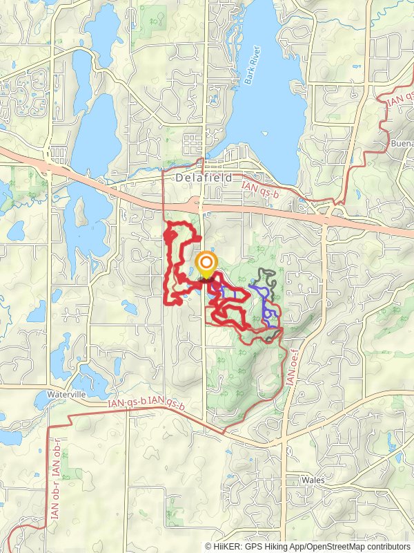 Moraine Ridge Trail and Prairie Path Loop