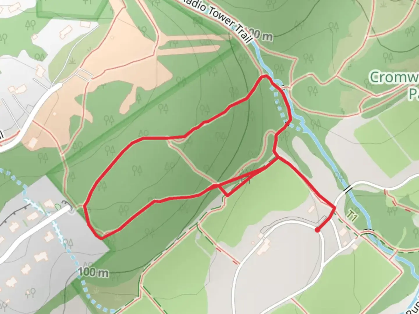 An image depicting the trail Wellington Woods Loop Trail and its surrounding area.