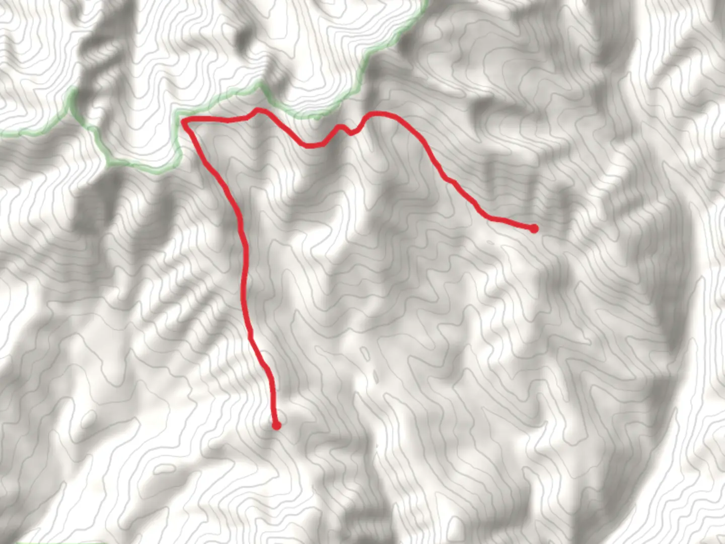 An image depicting the trail Roundup Creek Trail and its surrounding area.