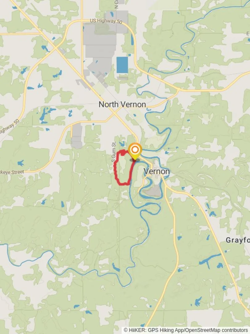 Muscatatuck County Park Loop Jennings County Indiana