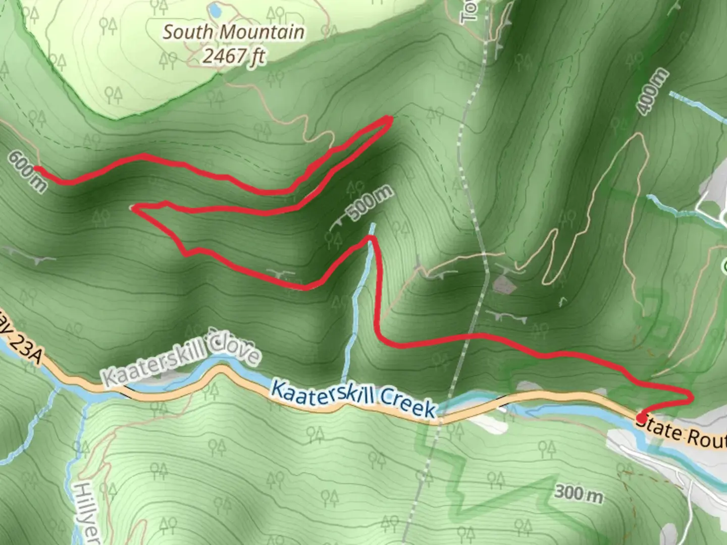 An image depicting the trail Harding Road Trail and its surrounding area.