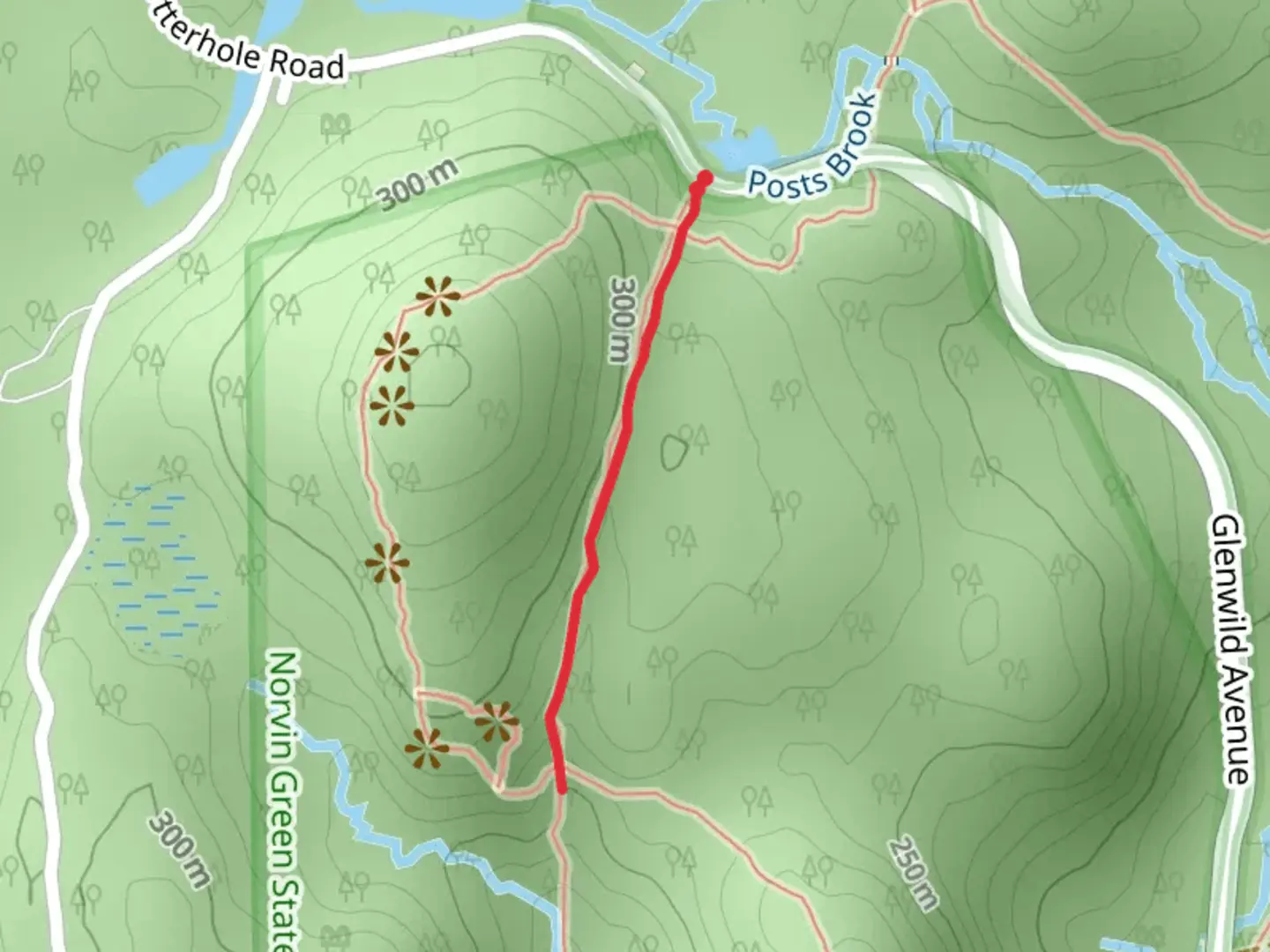 An image depicting the trail Torne Trail and its surrounding area.