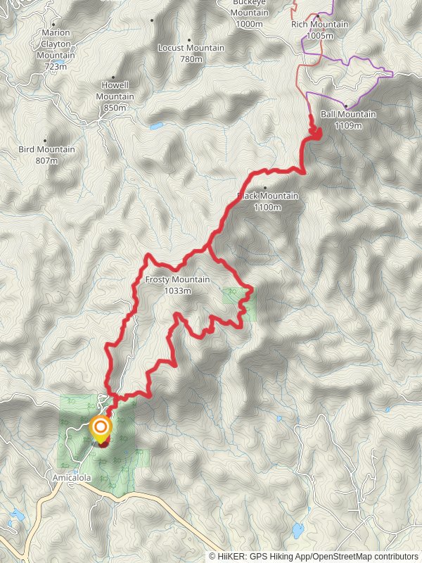 Springer Mountain via Appalachian Approach Trail and Len Foote Trail