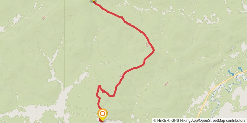 Stiles Creek Trail stage 2 Map