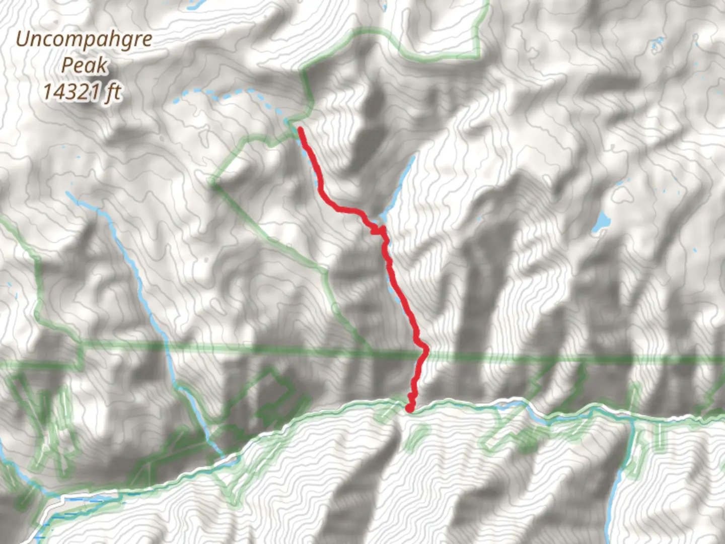 An image depicting the trail Nellie Creek Road and its surrounding area.