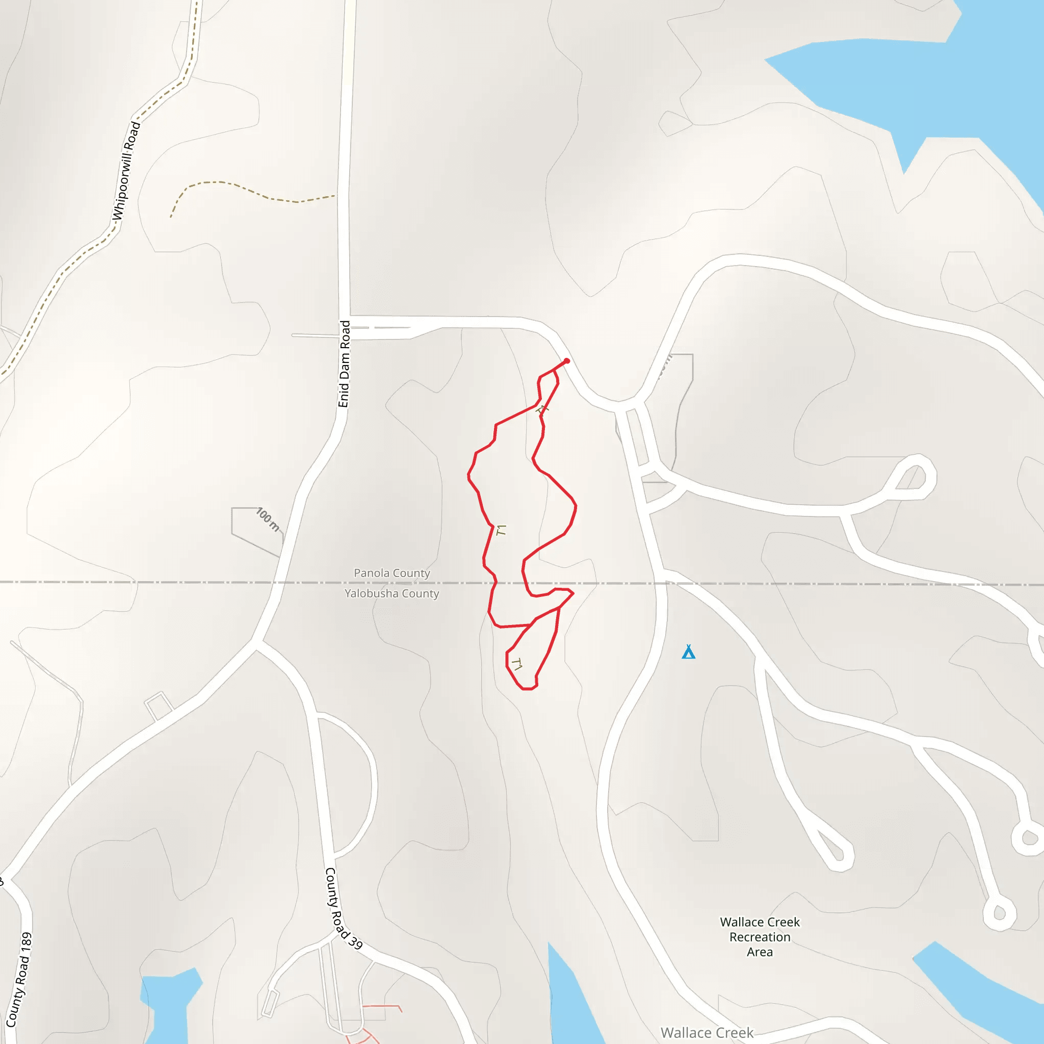 Beech Hollow Nature Loop Trail mobile static map