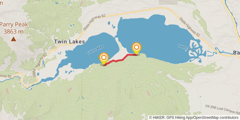 Continental Divide Trail - Colorado alt 4 Map