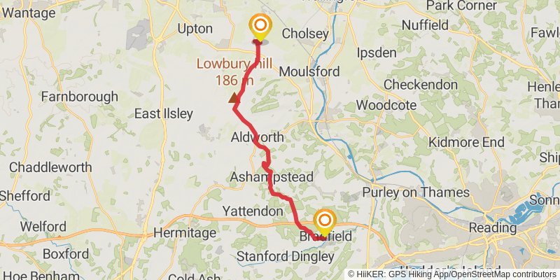 Roman Way stage 11 Map