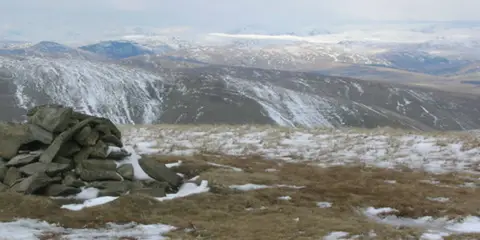 An image depicting the trail Randygill Top from Weasdale - Howgills and its surrounding area.