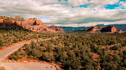 An image depicting the trail Fay Canyon Trail and its surrounding area.