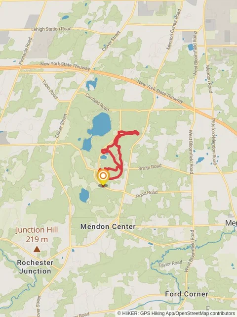 Round Pond - East Esker Trail