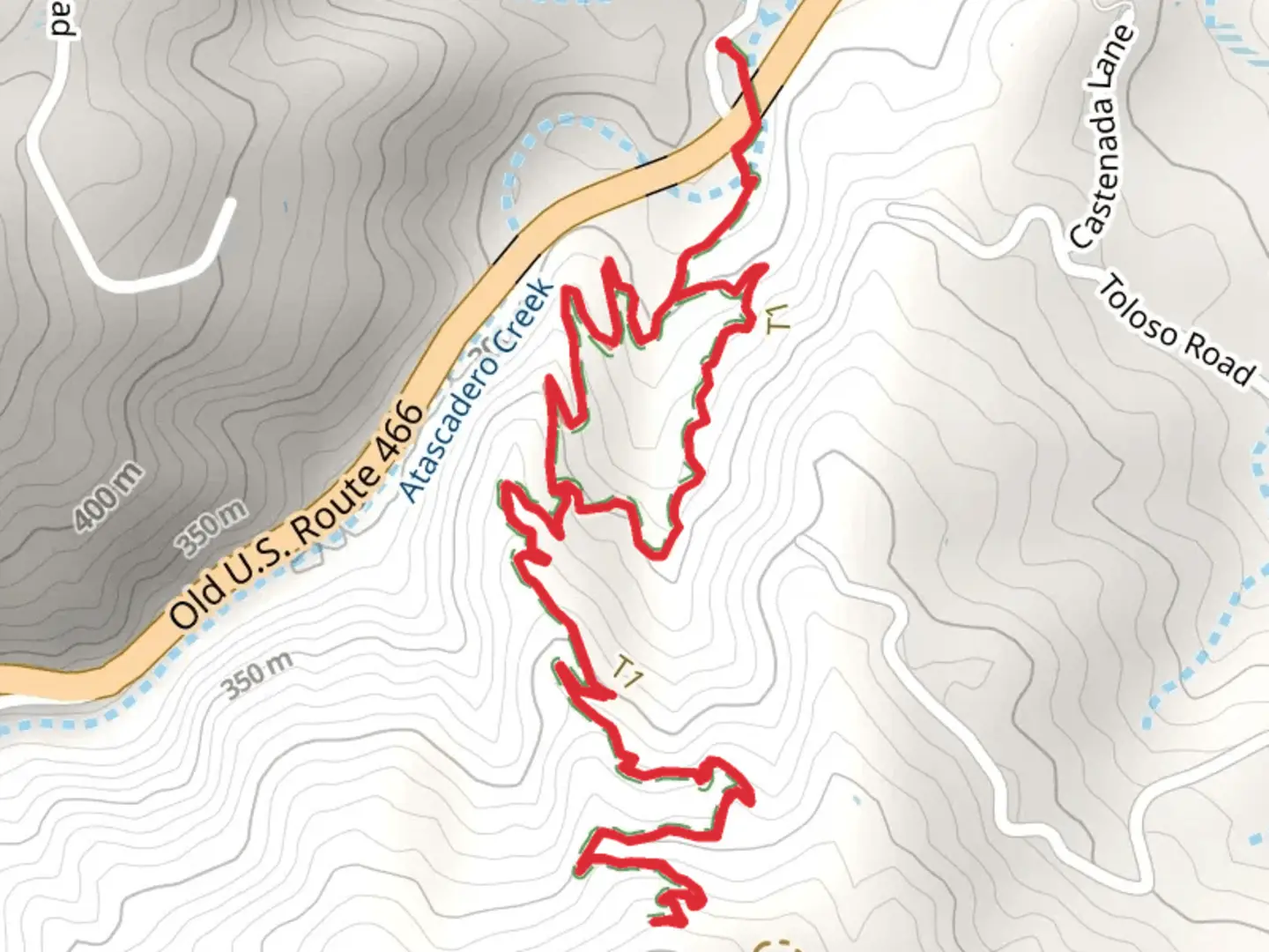 An image depicting the trail Oak Woodland and Lookout Loop Trail and its surrounding area.