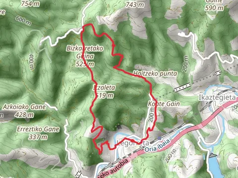 Burnigurutzeta Path PR GI 207