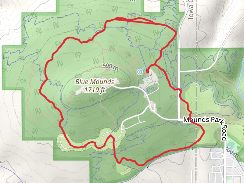 John Minix Trail, Ridgeview Trail and Pleasure Valley Loop Trail