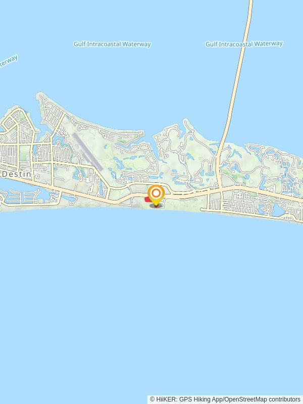 Henderson Beach Nature Loop Trail mobile static map