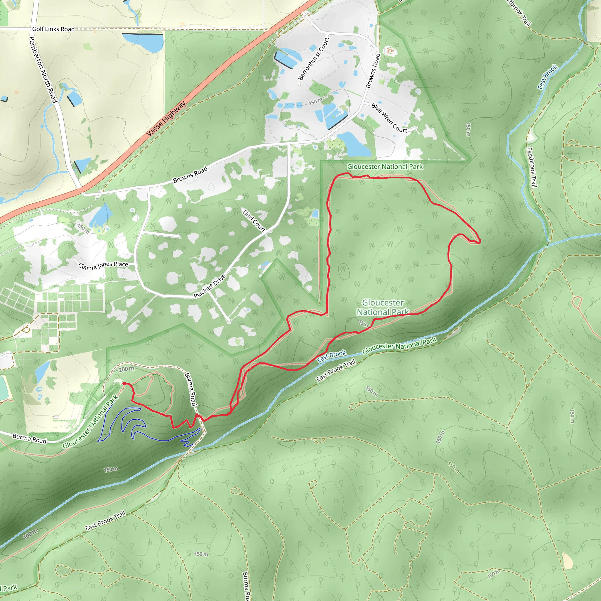 Gloucester Route mobile static map