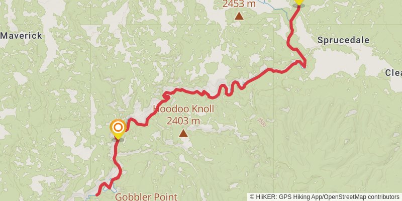 Black River Trail stage 4 Map