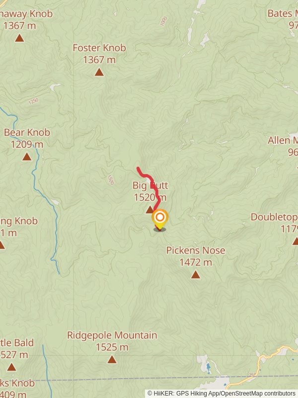 Albert Mountain via Appalachian Trail Out and Back