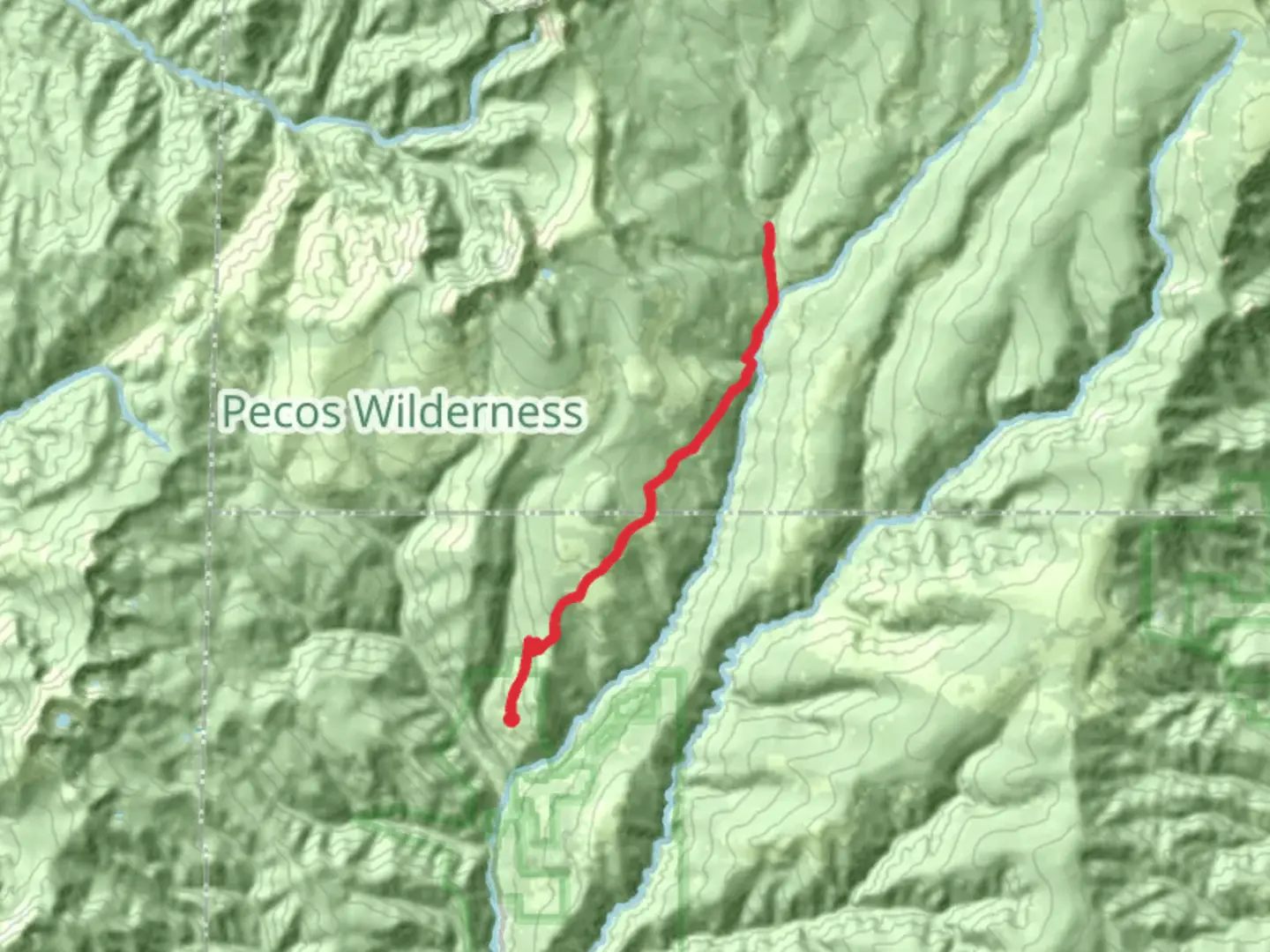 An image depicting the trail Beatty's Trail and its surrounding area.